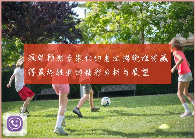 冠军预测专家们的看法揭晓谁将赢得最终胜利的精彩分析与展望