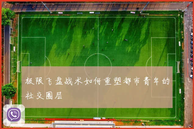 极限飞盘战术如何重塑都市青年的社交圈层